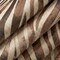 Brown Zebra Animal Print Microfiber Upholstery Fabric by The Yard - SKU: Mambo Saddle